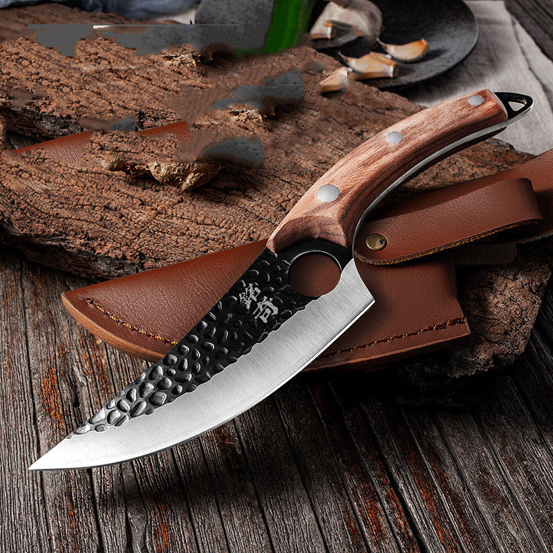 Commercial Meat & Fish Deboning Knife - Handcrafted Small Butcher Knife