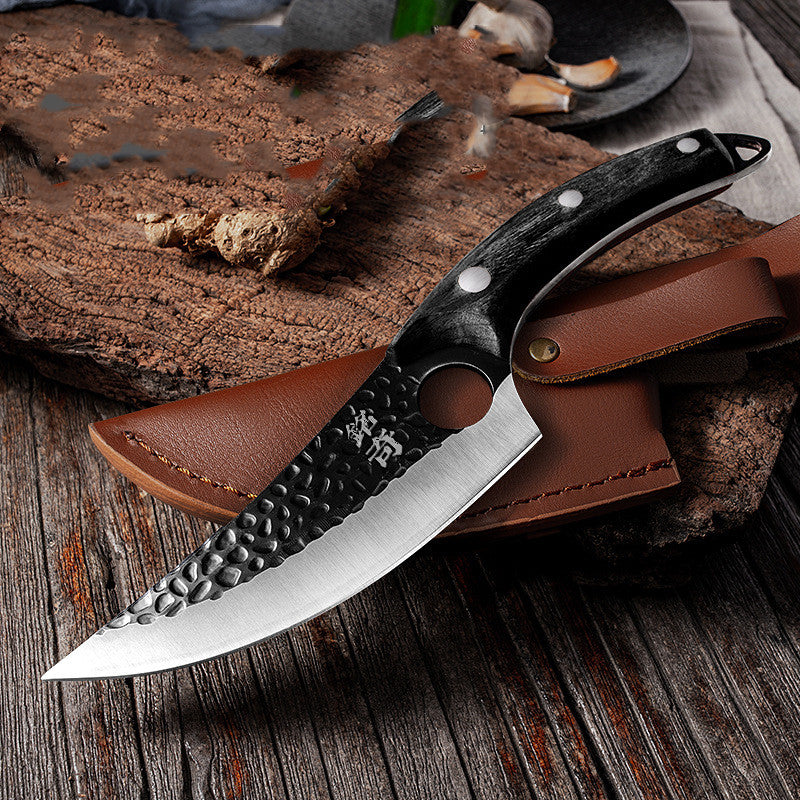 Commercial Meat & Fish Deboning Knife - Handcrafted Small Butcher Knife