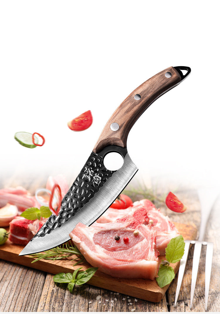 Commercial Meat & Fish Deboning Knife - Handcrafted Small Butcher Knife