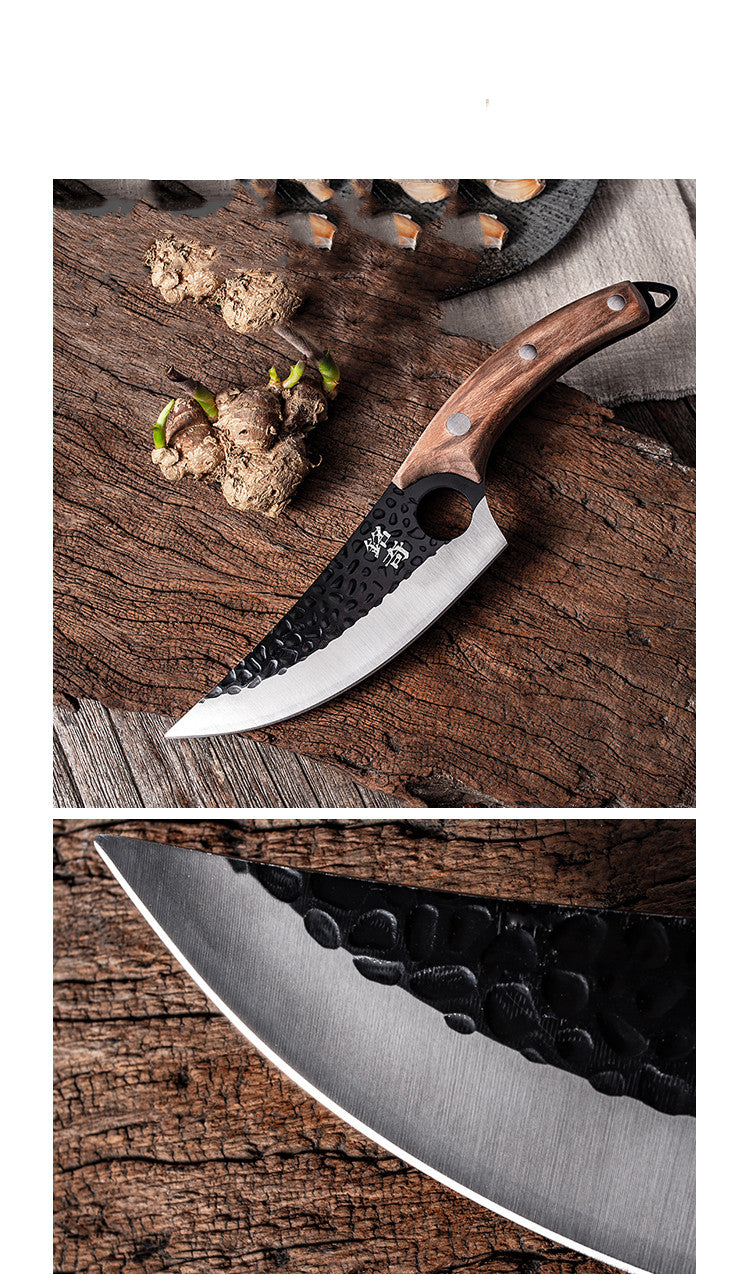Commercial Meat & Fish Deboning Knife - Handcrafted Small Butcher Knife