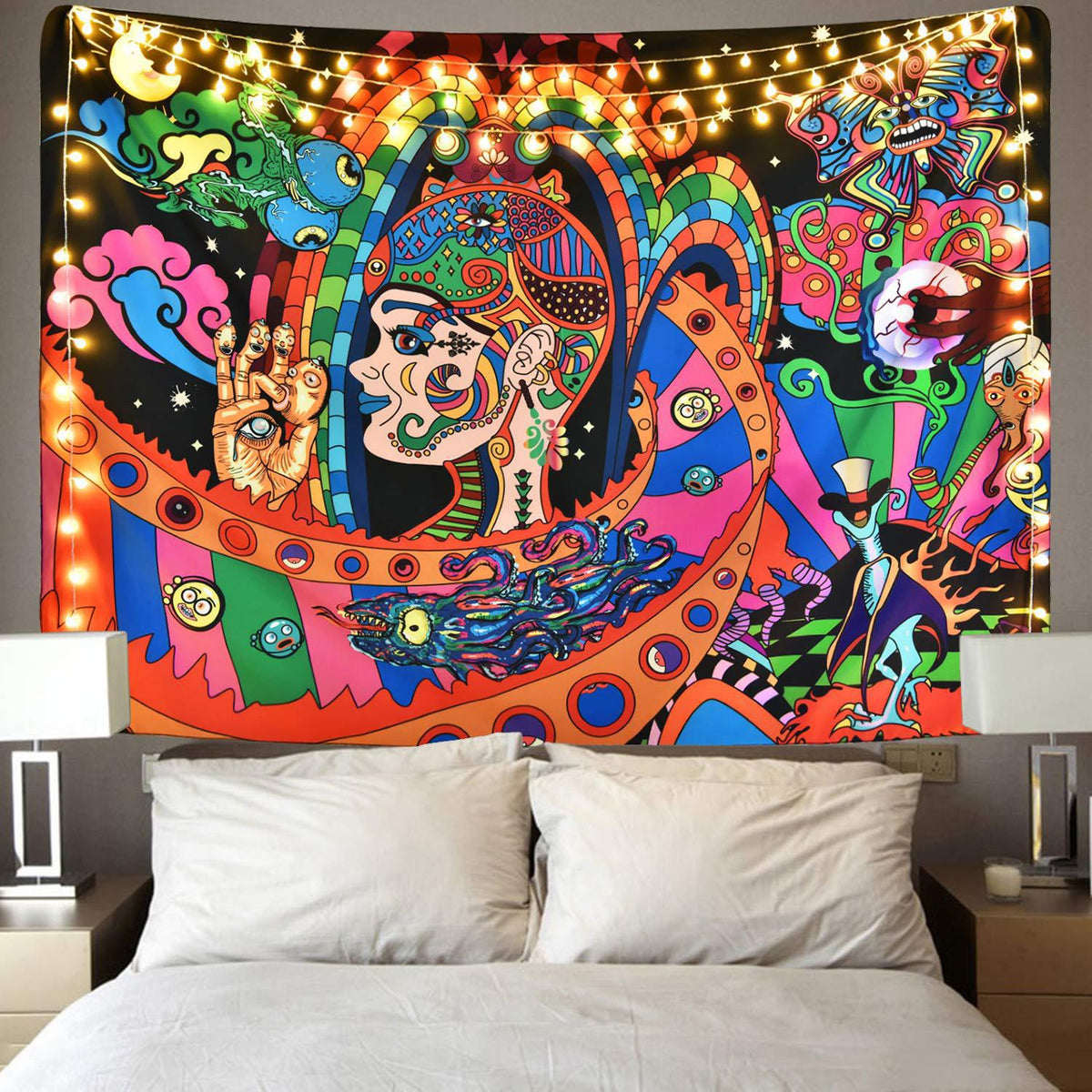 Beach Towel Sitting Blanket Geometric Map Printed Home & Garden Towels