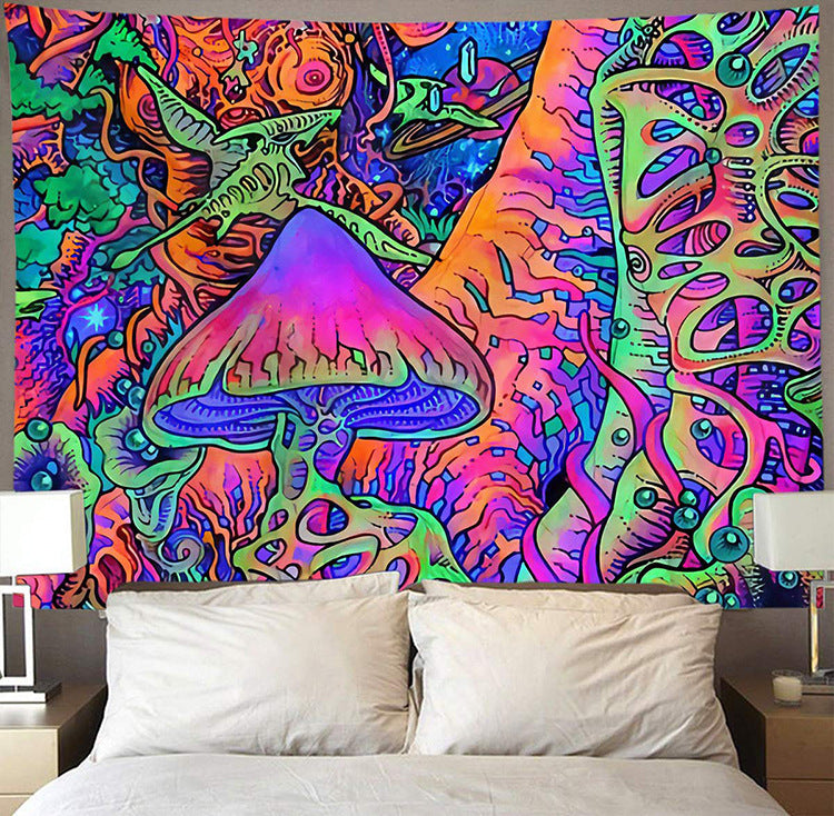 Beach Towel Sitting Blanket Geometric Map Printed Home & Garden Towels