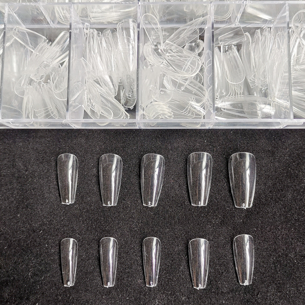 Traceless Nail Tips - 500 Piece Manicure Kit