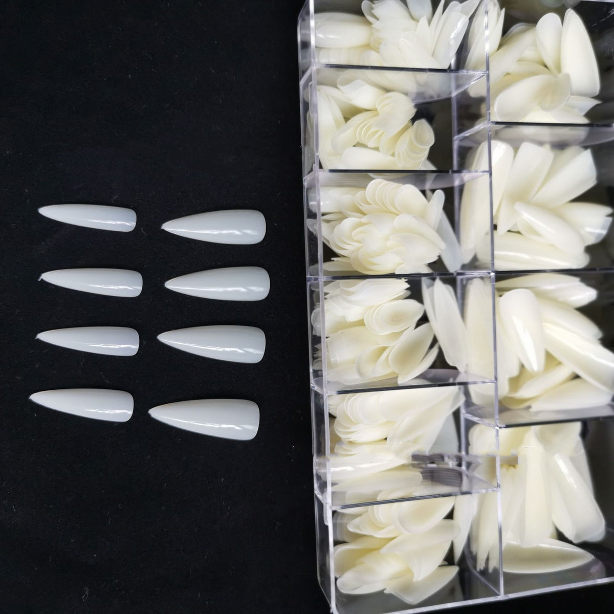 Traceless Nail Tips - 500 Piece Manicure Kit