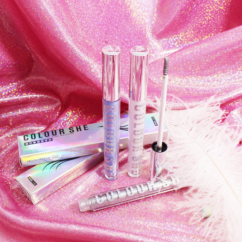 Waterproof Curling Mascara with Glitter Diamond Sequins - Multiple Styles