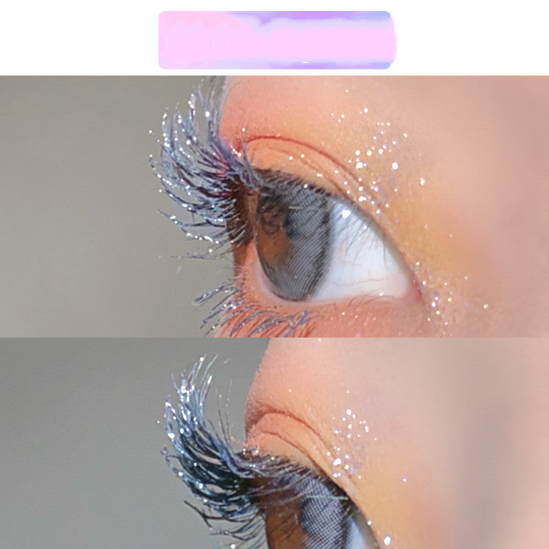 Waterproof Curling Mascara with Glitter Diamond Sequins - Multiple Styles