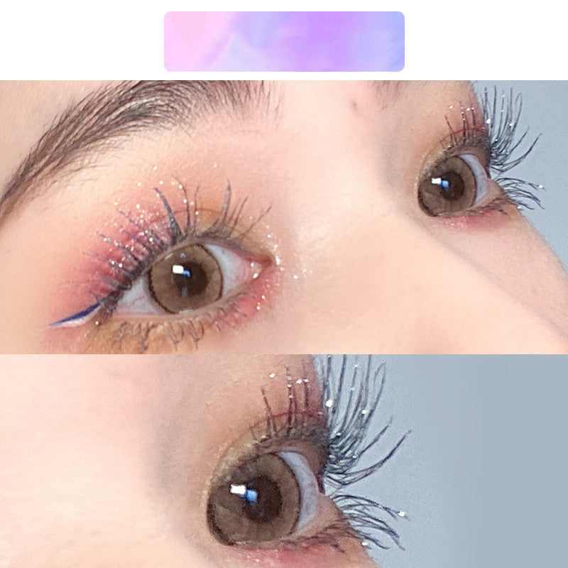 Waterproof Curling Mascara with Glitter Diamond Sequins - Multiple Styles