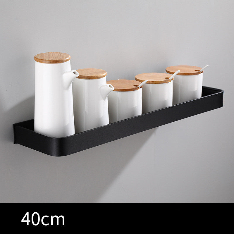 Multi-Function Space Aluminum Spice Bottle Rack for Kitchen & Bathroom Storage