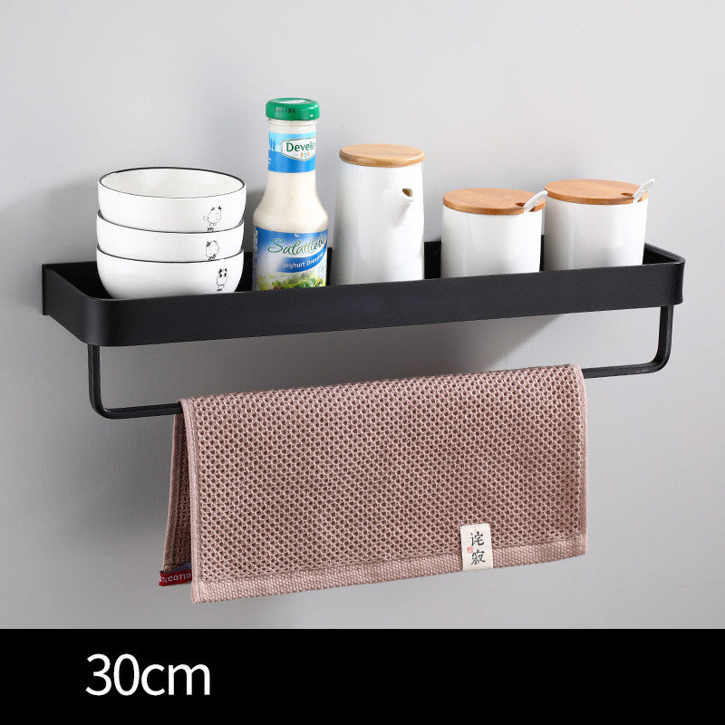 Multi-Function Space Aluminum Spice Bottle Rack for Kitchen & Bathroom Storage