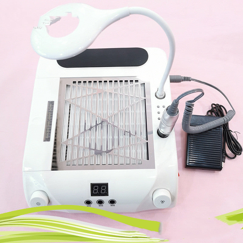LED Nail Lamp Hand Pillow - White