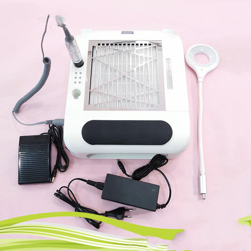 LED Nail Lamp Hand Pillow - White