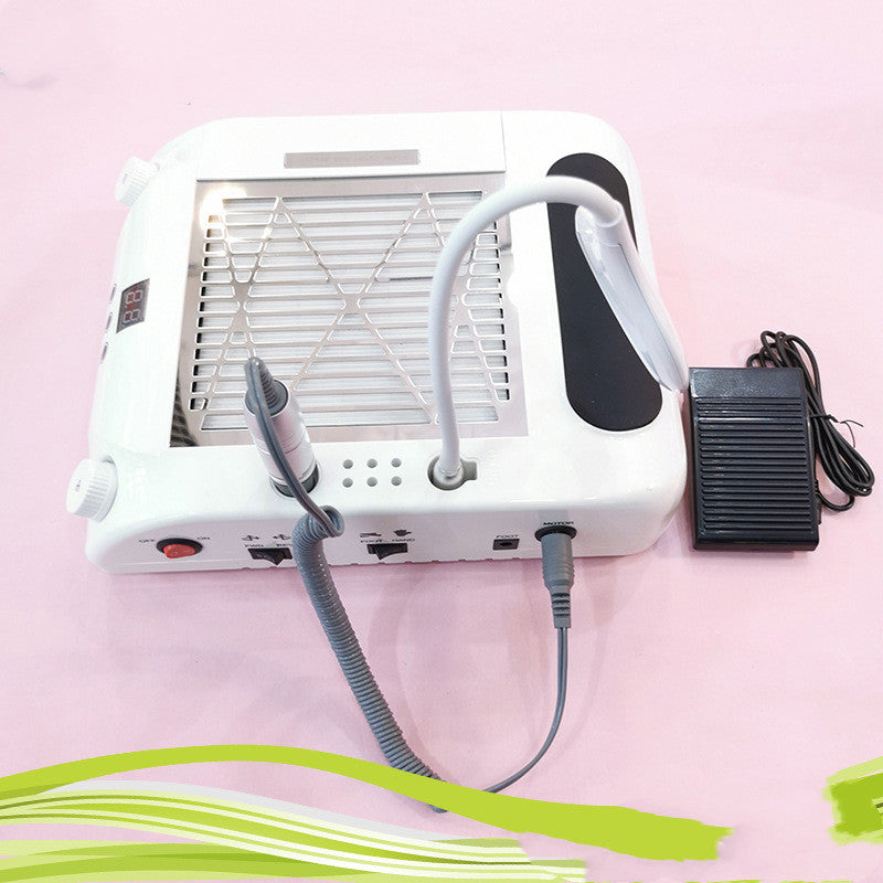 LED Nail Lamp Hand Pillow - White