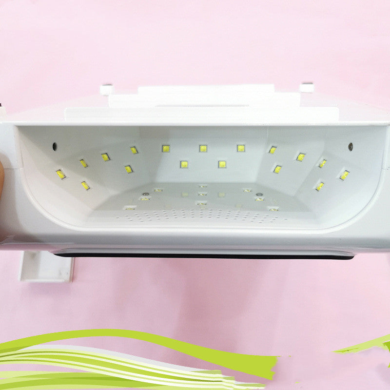 LED Nail Lamp Hand Pillow - White