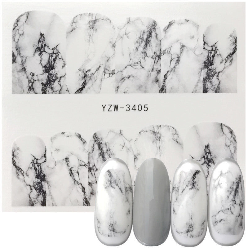 Waterproof Nail Art Sticker Set for Creative Manicure Designs