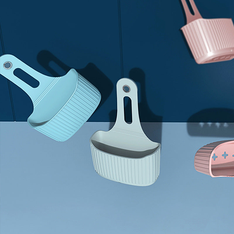 Sink Hanging Storage Bag with Suction Cup for Kitchen & Bathroom