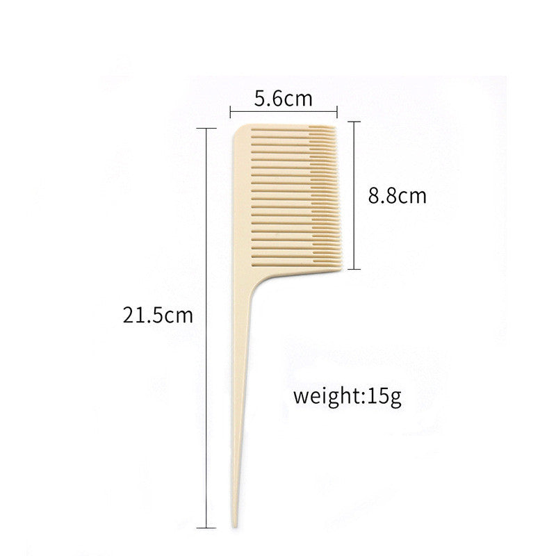 Professional Hairdressing Comb with Big and Short Teeth - Long & Wide Tooth Comb