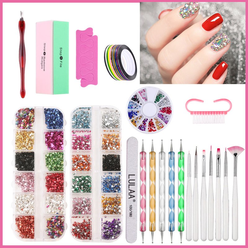 36W Smart Nail Lamp with Drill Tool Set