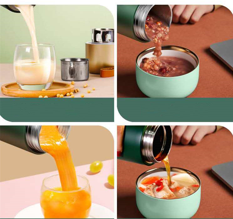 Small Soybean Milk Maker - Home Kitchen Appliance, Green, 300W