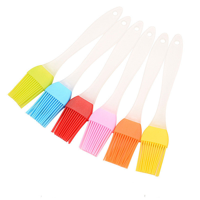 Silicone Baking Brush Small Kitchen Cooking Utensil Set - Multiple Colors