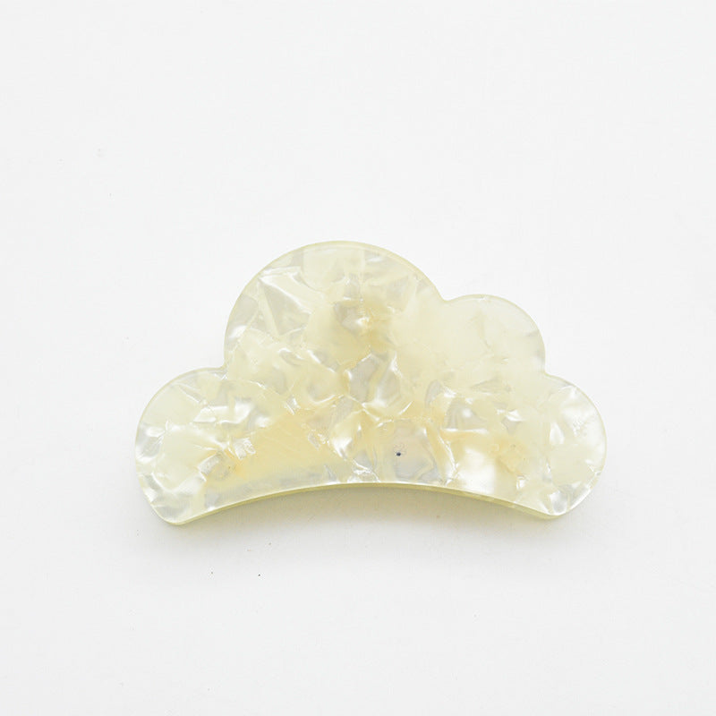 Acrylic Hair Clip Claw Back Head Grip - Multiple Colors