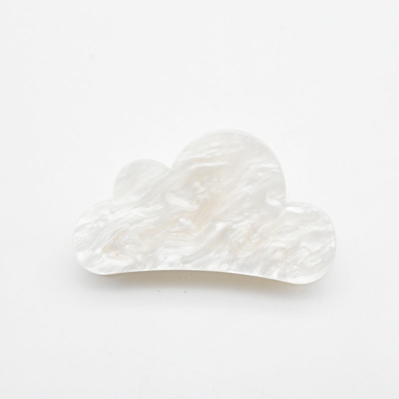 Acrylic Hair Clip Claw Back Head Grip - Multiple Colors