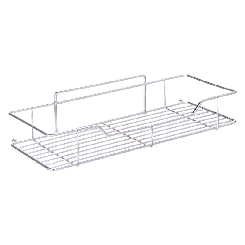 Wall-Mounted Kitchen and Bathroom Storage Rack Adjustable Viscose Iron