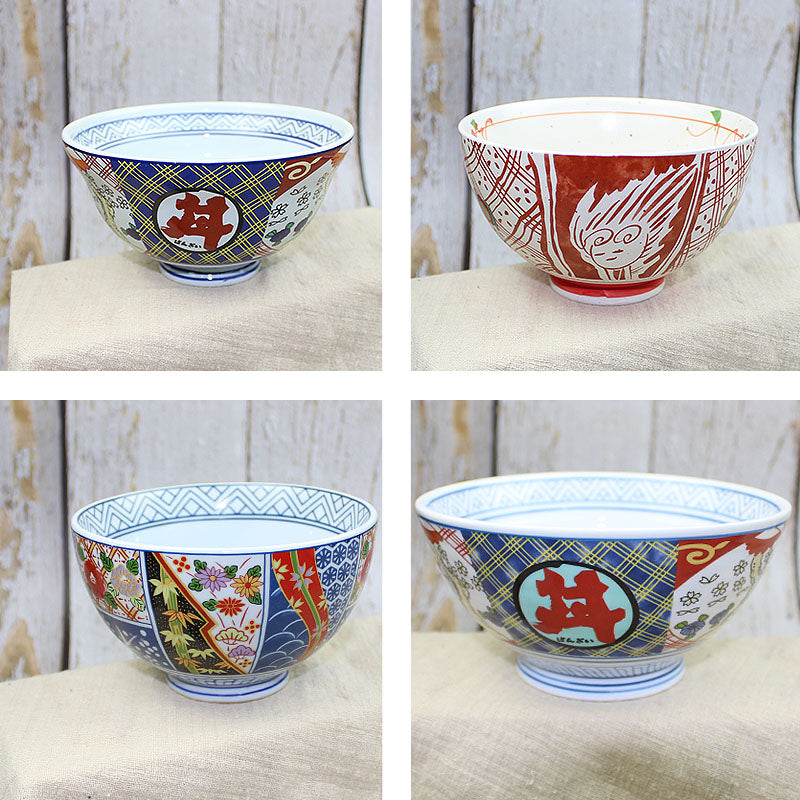 Japanese Porcelain Soup Bowl & Sashimi Platter - Retro Style Kitchen Dinnerware