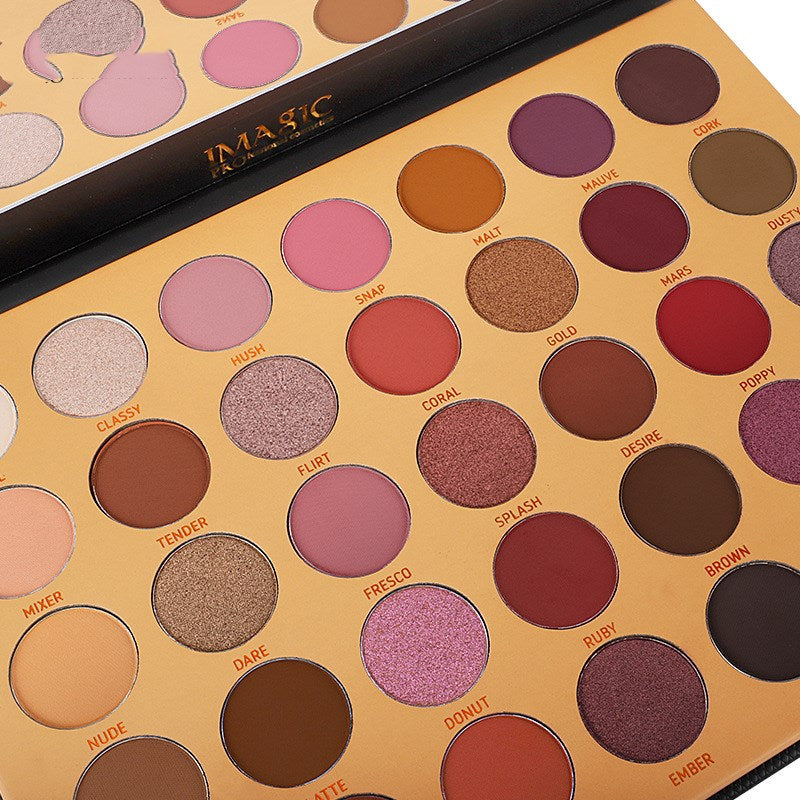 Multicolor Matte Eye Shadow Disc - Eye Makeup Palette for Creative Looks
