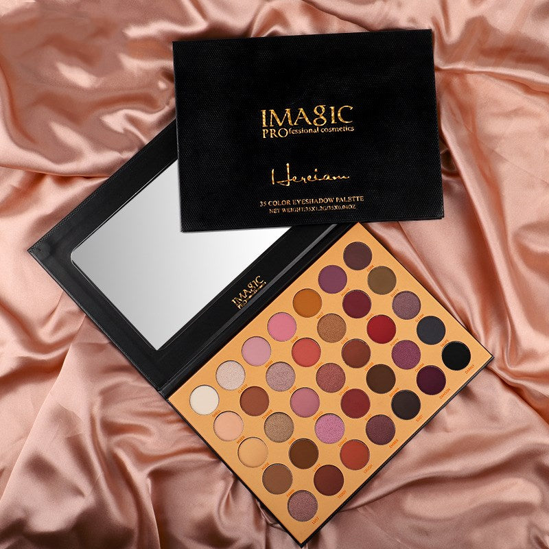 Multicolor Matte Eye Shadow Disc - Eye Makeup Palette for Creative Looks