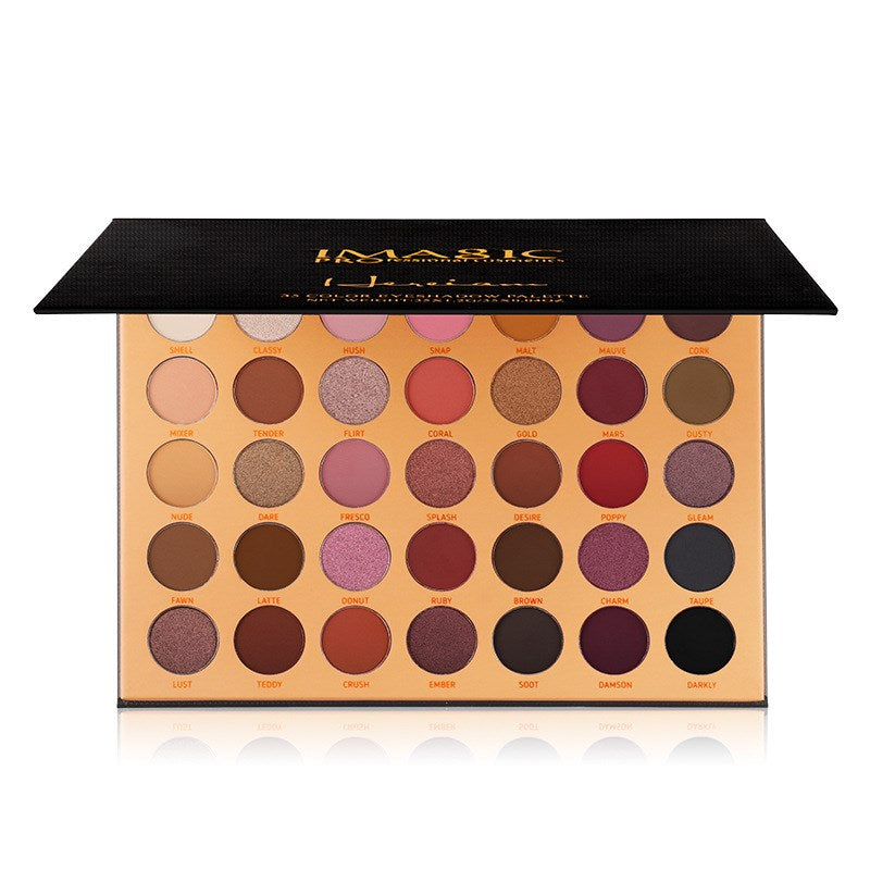 Multicolor Matte Eye Shadow Disc - Eye Makeup Palette for Creative Looks
