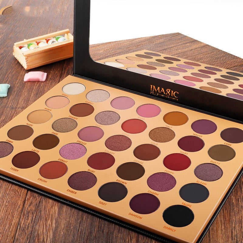 Multicolor Matte Eye Shadow Disc - Eye Makeup Palette for Creative Looks