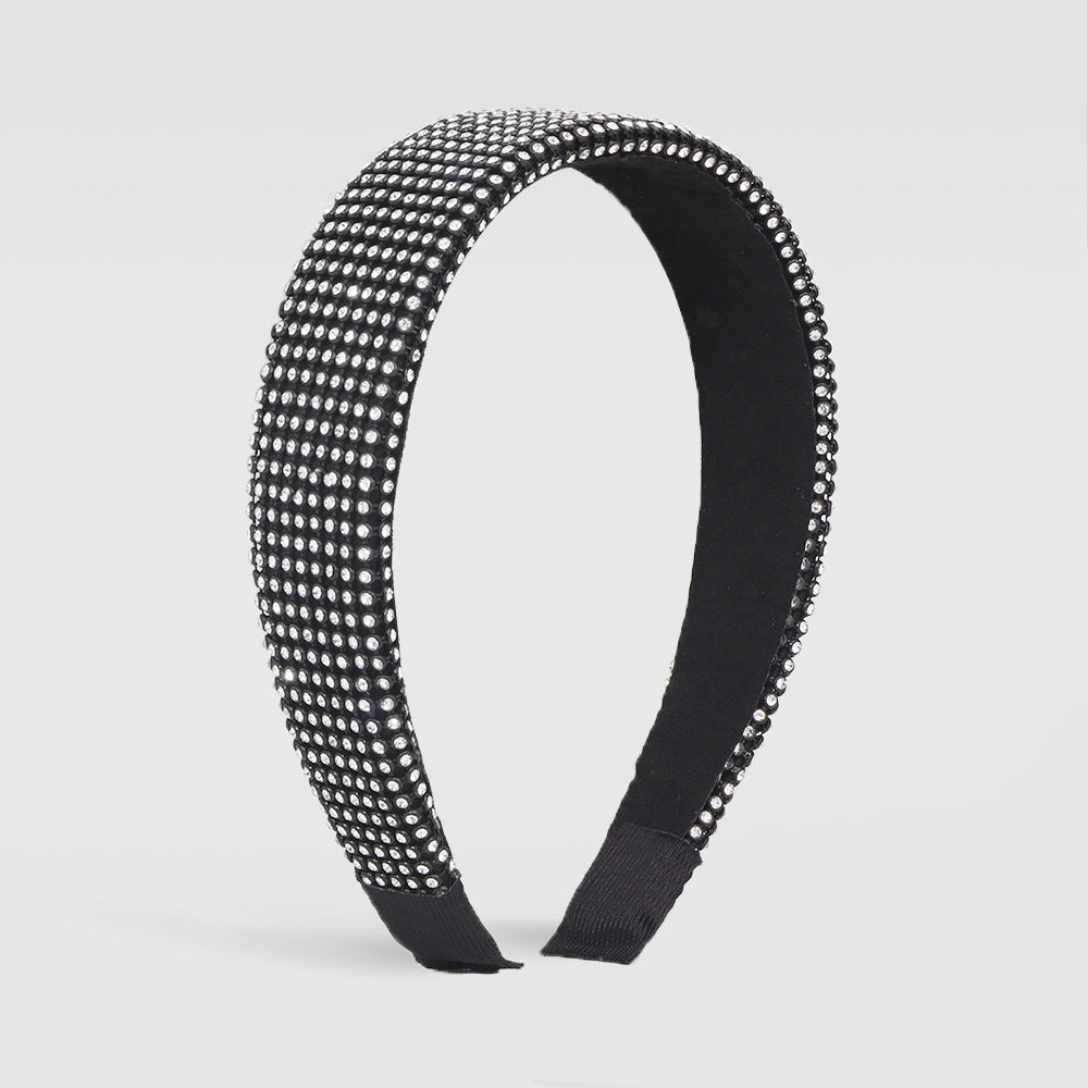Diamond Alloy Headband with Claw Chain - Multiple Colors