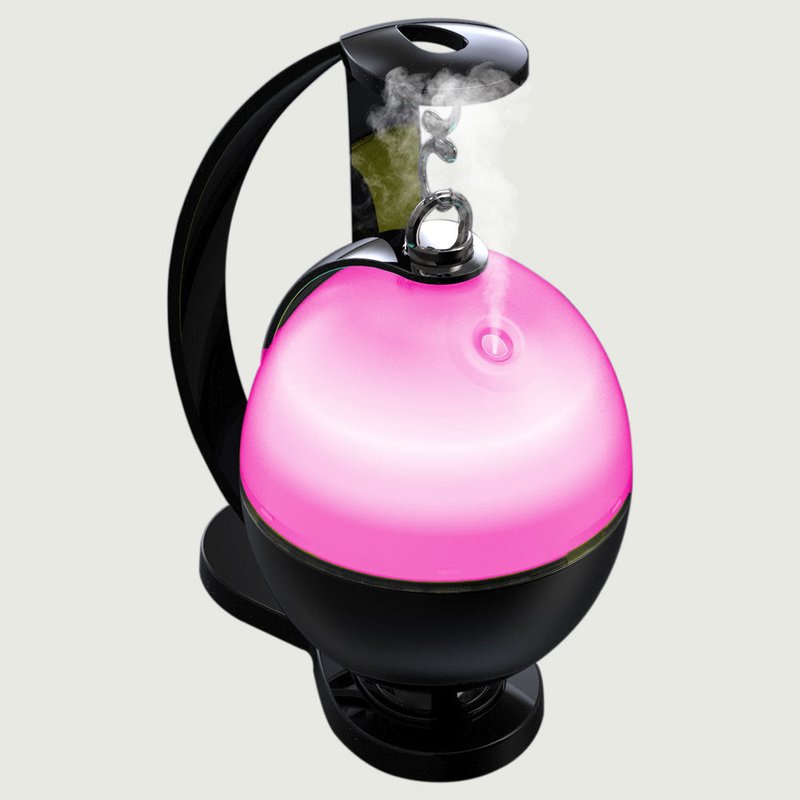 Ultrasonic Facial Steamer with Rotary Switch, Compact & Quiet for Home Use