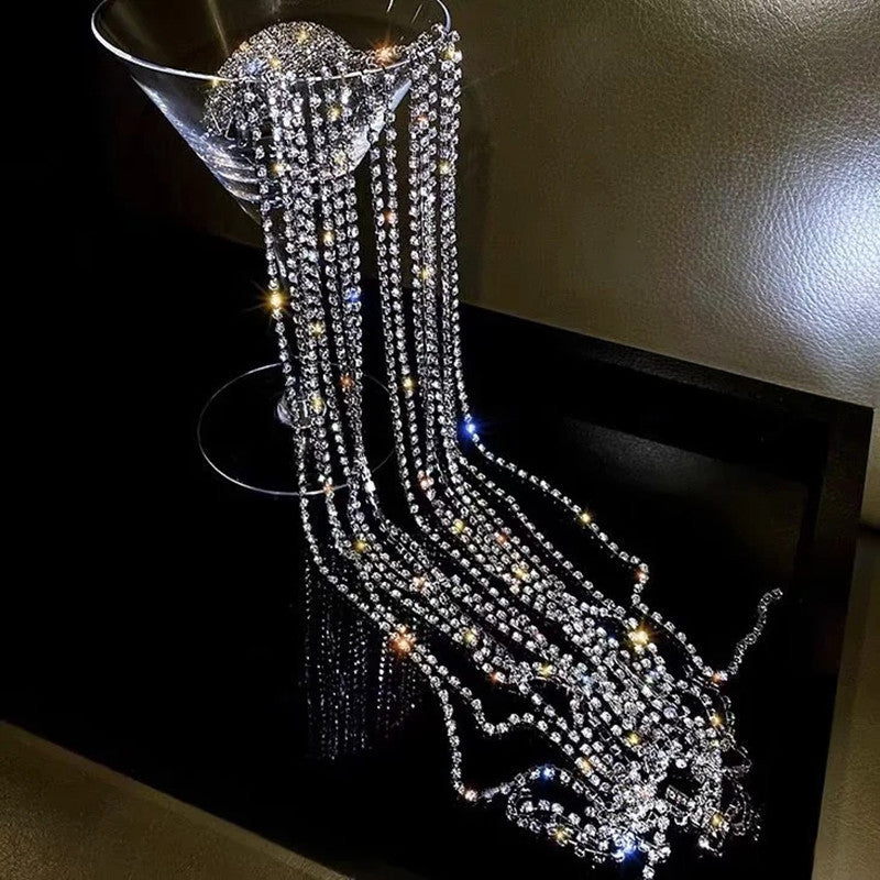 Women's Diamond Hair Comb - Silver Korean Style