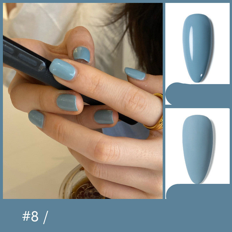 48-Color Nail Polish Set with Nail Art Glue for Professional Manicure