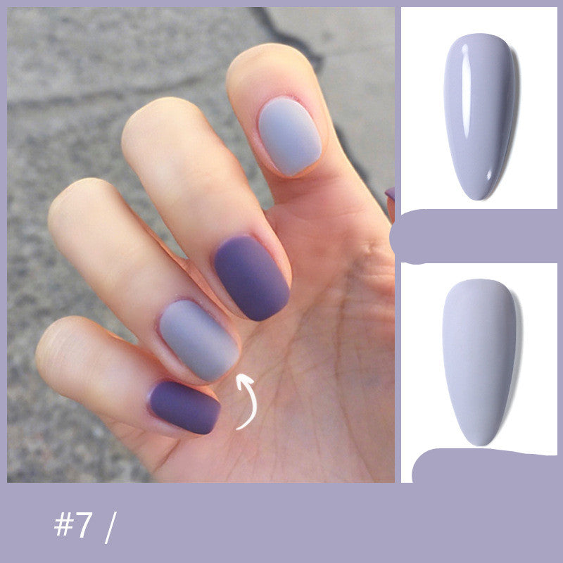48-Color Nail Polish Set with Nail Art Glue for Professional Manicure