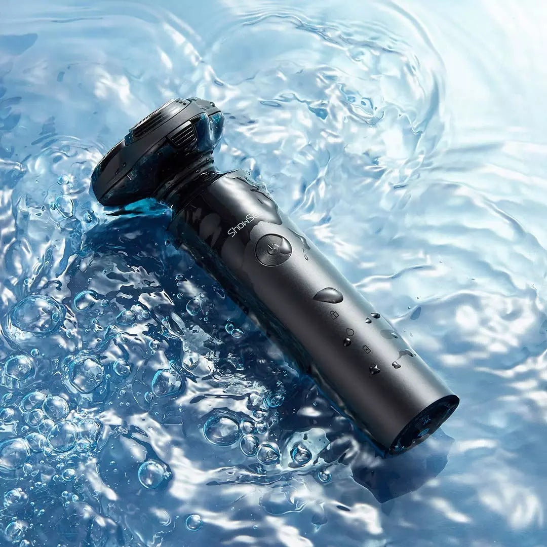 Rechargeable Electric Razor - Rotary 3-Head, Waterproof