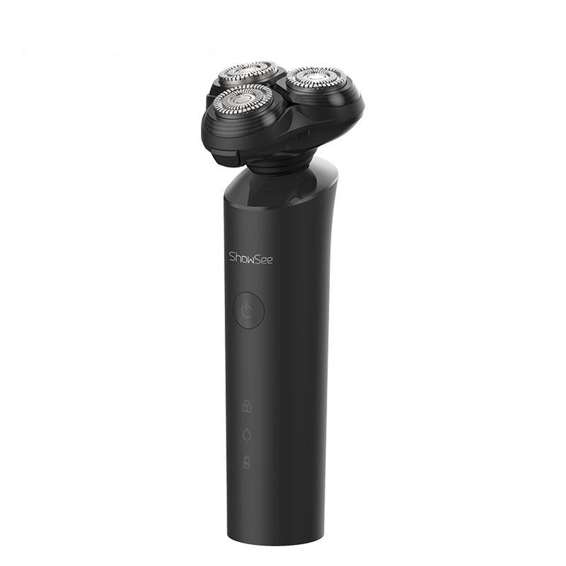 Rechargeable Electric Razor - Rotary 3-Head, Waterproof