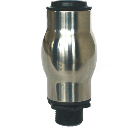1-Inch Stainless Steel Fountain Nozzle for Waterscape and Bubble Effects