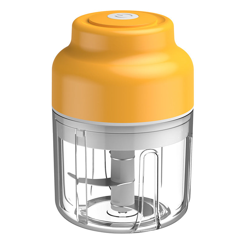 Electric Garlic Masher Kitchen Food Processor Accessory for Vegetables and Baby Food
