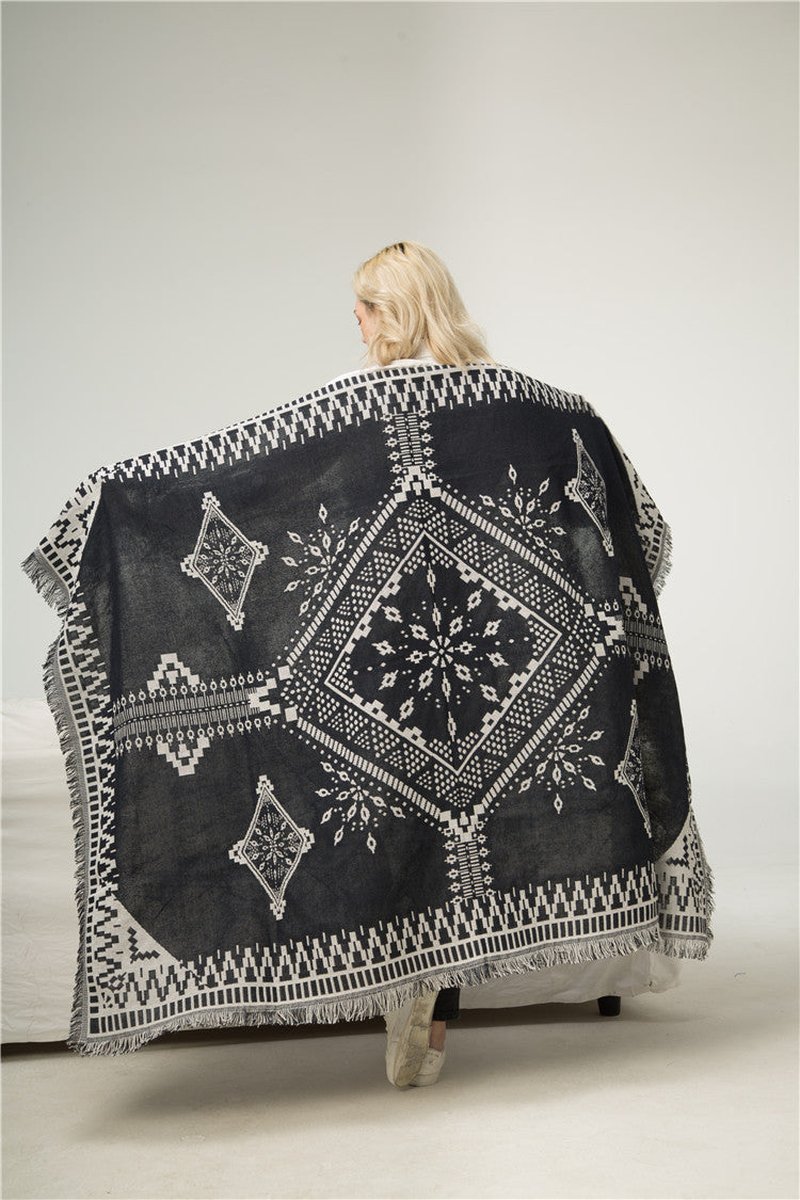 Art Nordic Decorative Carpet Tapestry Blanket for Home & Garden
