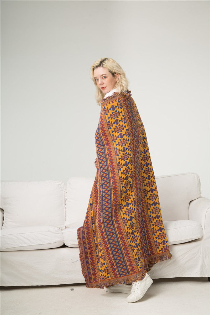 Art Nordic Decorative Carpet Tapestry Blanket for Home & Garden