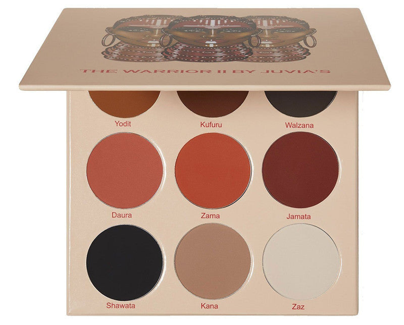 16-Color Eyeshadow Palette for Versatile Makeup - Waterproof & Velvet Finish