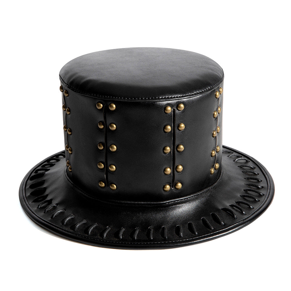 European & American Punk Plague Doctor Top Hat - Steampunk Costume Accessory