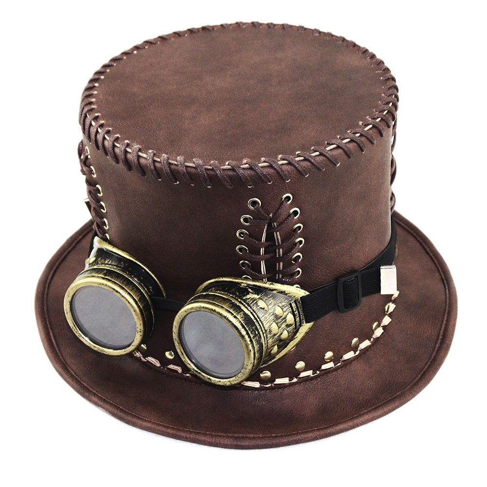 European & American Punk Plague Doctor Top Hat - Steampunk Costume Accessory