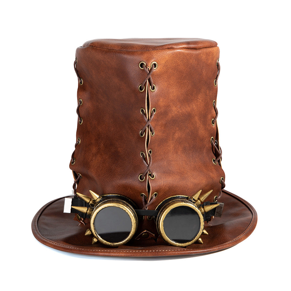 European & American Punk Plague Doctor Top Hat - Steampunk Costume Accessory