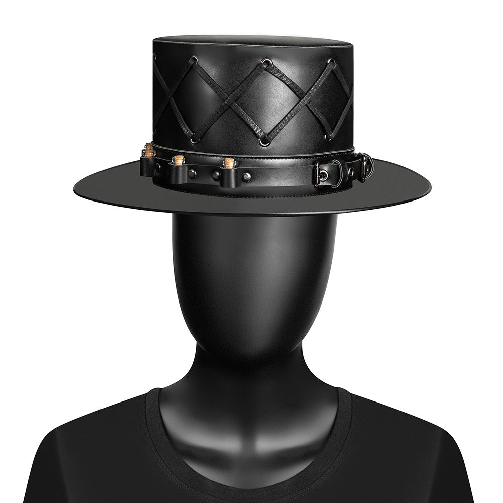 European & American Punk Plague Doctor Top Hat - Steampunk Costume Accessory