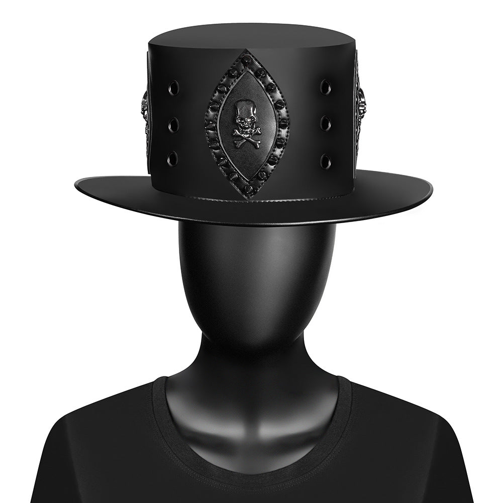 European & American Punk Plague Doctor Top Hat - Steampunk Costume Accessory