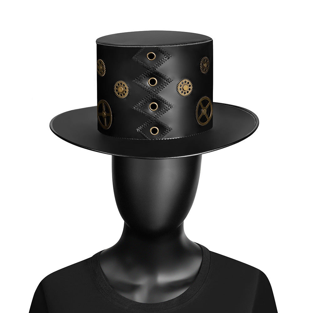European & American Punk Plague Doctor Top Hat - Steampunk Costume Accessory