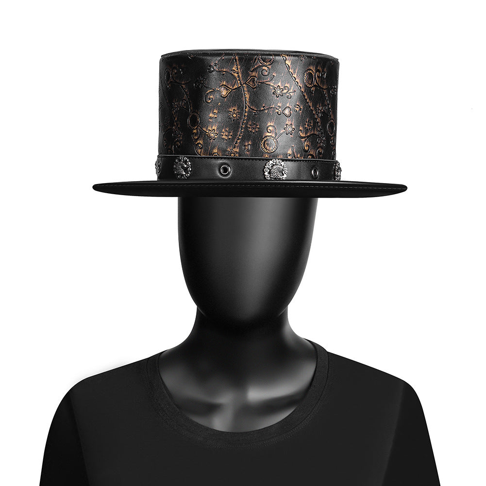 European & American Punk Plague Doctor Top Hat - Steampunk Costume Accessory